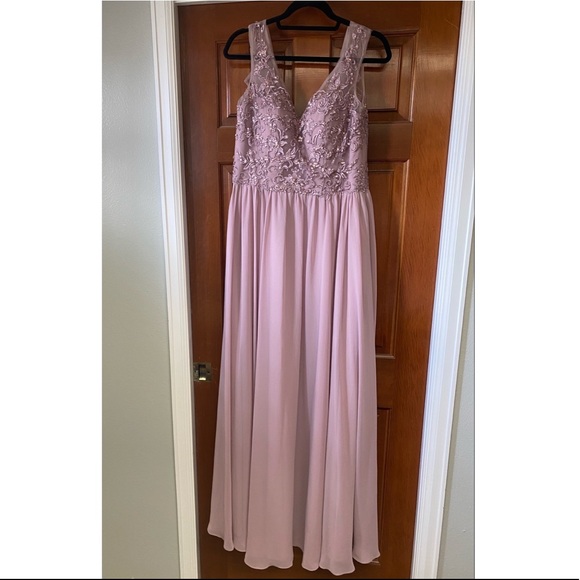 Mori Lee Dresses Mori Lee Bridesmaids Dress 2558 Desert Rose Size